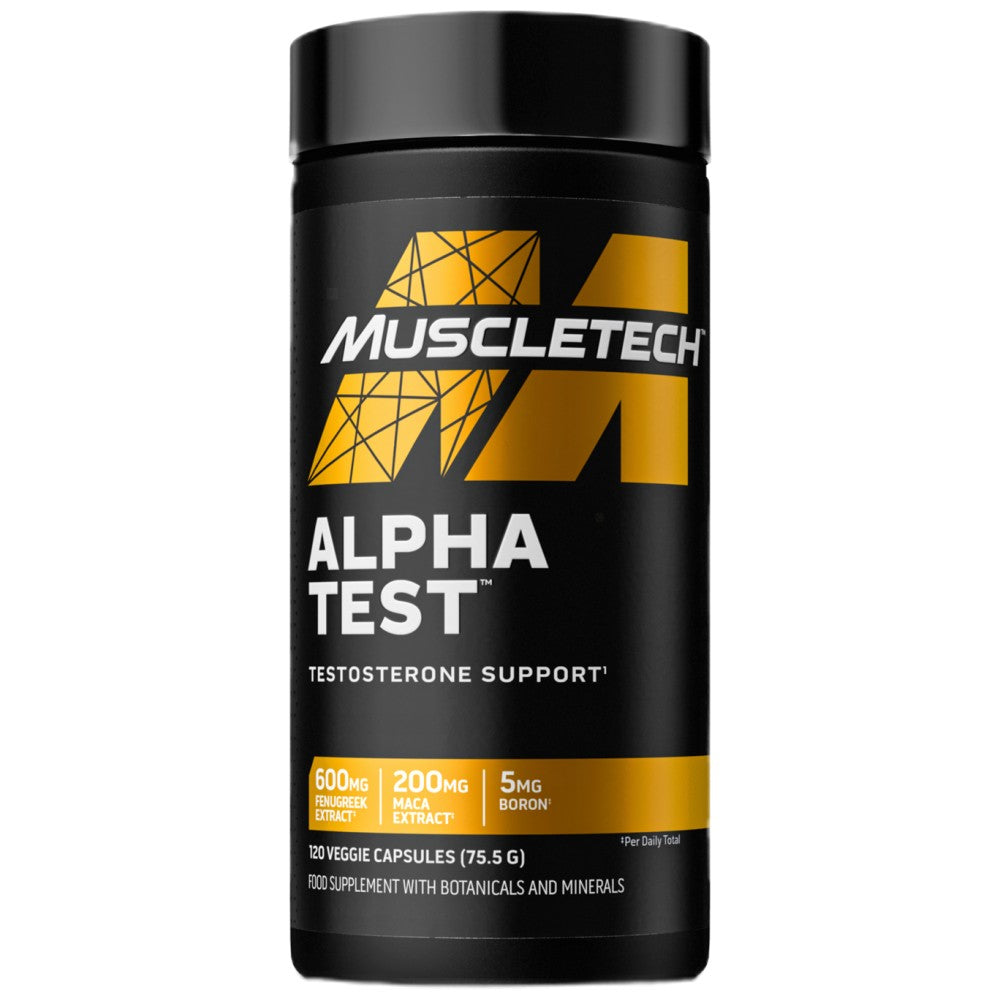 Alpha Test | Testosterone Support - 120 capsules - Nutra Best Europe
