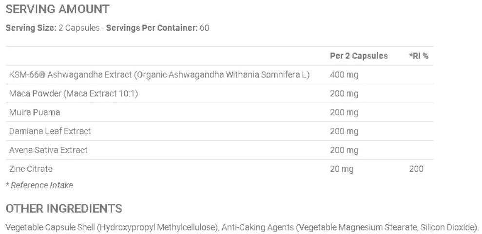 Sex Bomb For Her | Female Libido Enhancer 120 capsules - Nutra Best Europe