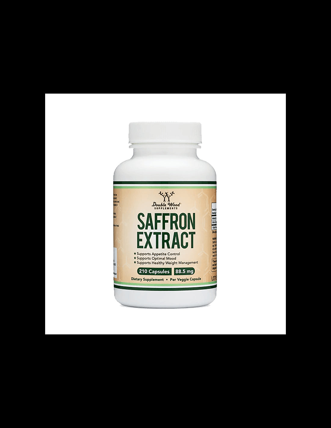 Saffron Extract, 210 Double Wood capsules - Nutra Best Europe