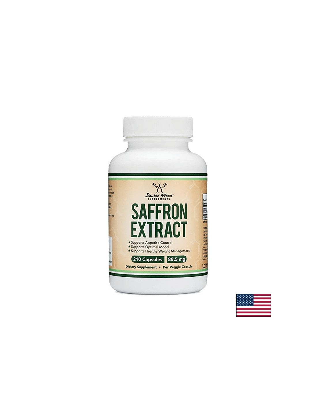 Saffron Extract, 210 Double Wood capsules - Nutra Best Europe