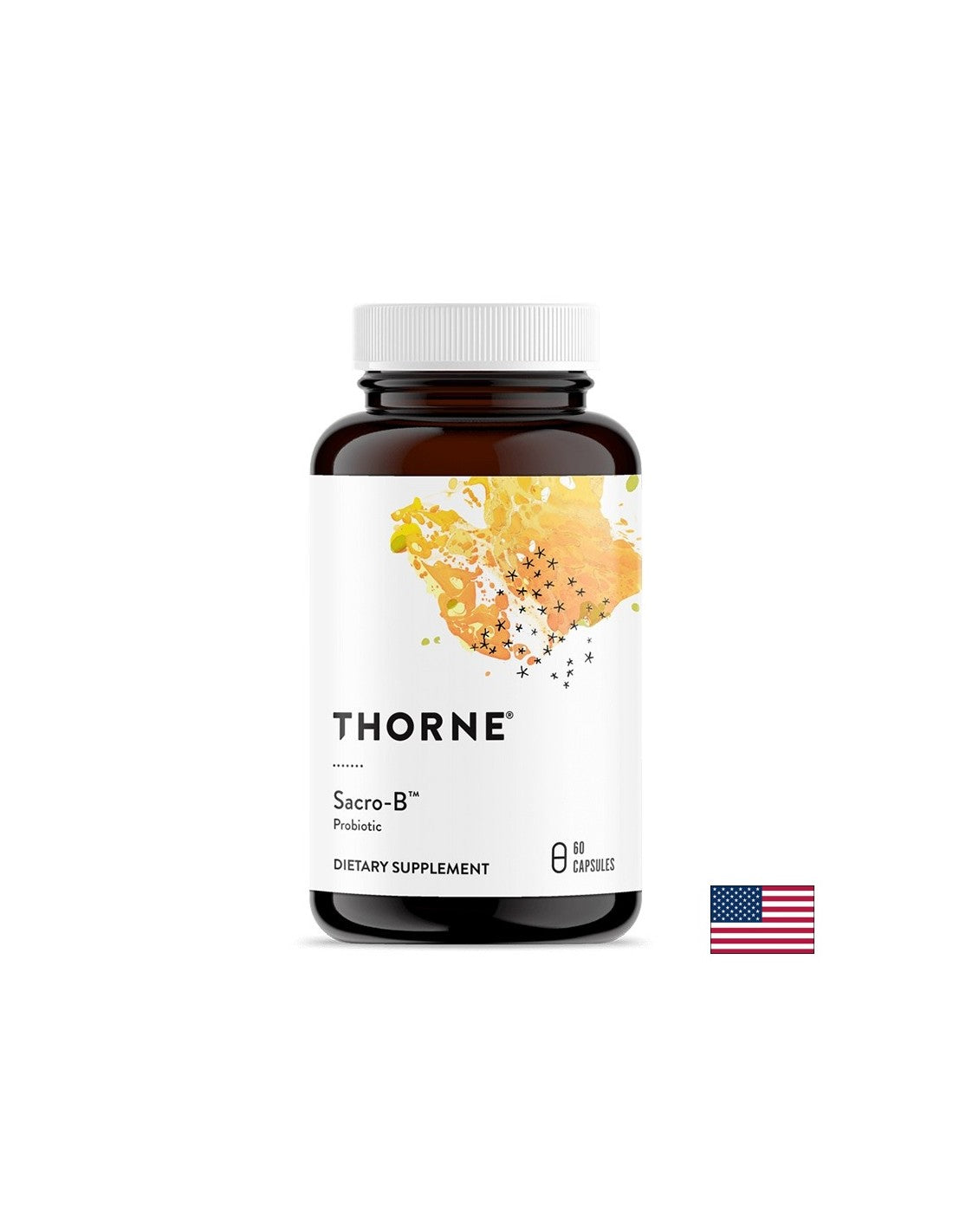 Saccharomyces bullardi Sacro-B™ Probiotic, 5 billion active probiotics x 60 capsules - Nutra Best Europe