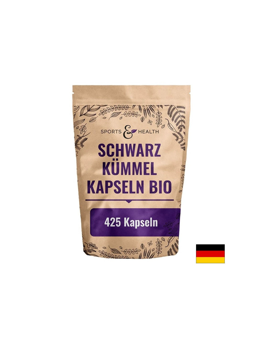 Cardiovascular system - Black cumin, 500 mg x 425 capsules - Nutra Best Europe