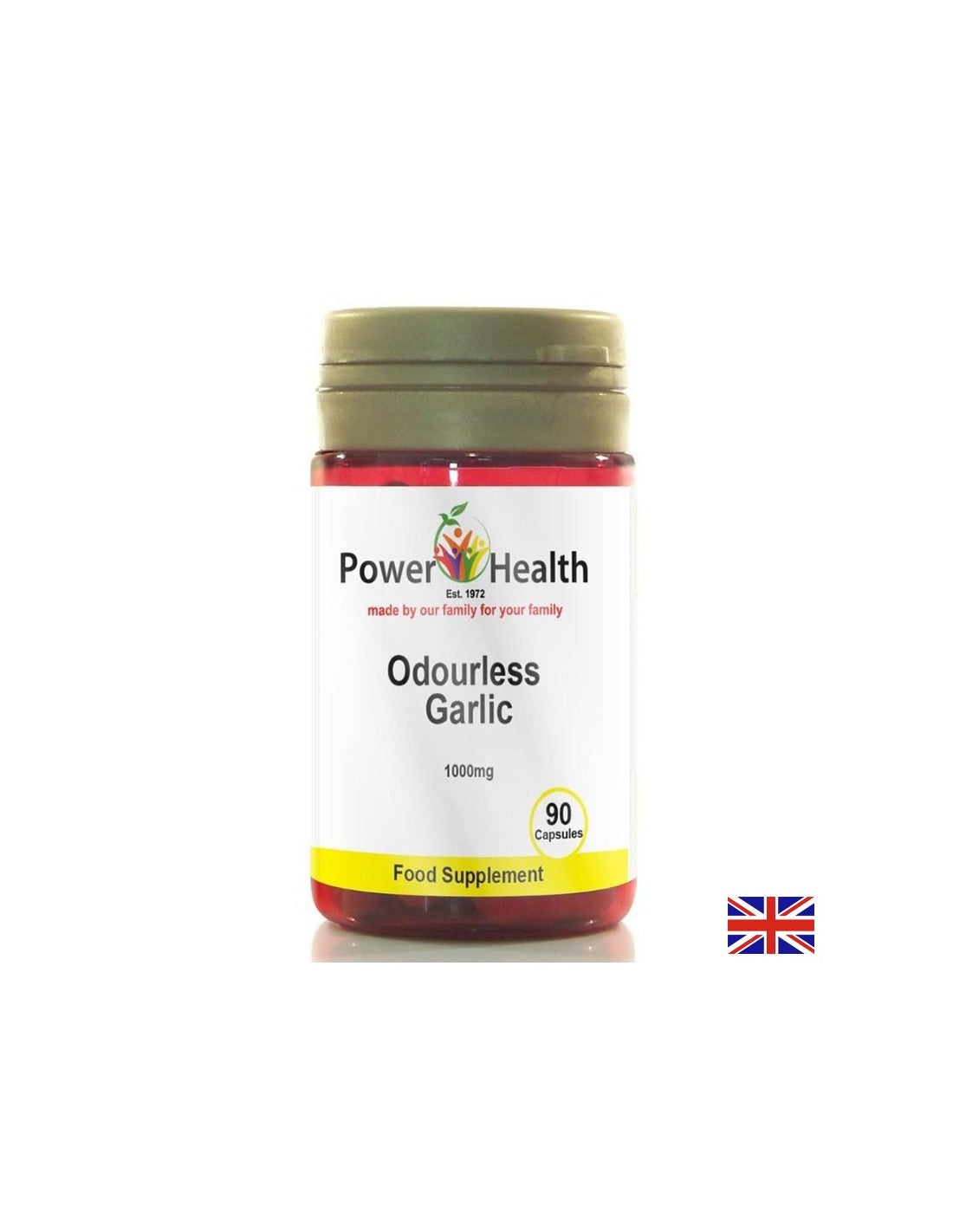 Heart Health and Immunity - Garlic (odorless), 2000 mg x 90 capsules - Nutra Best Europe