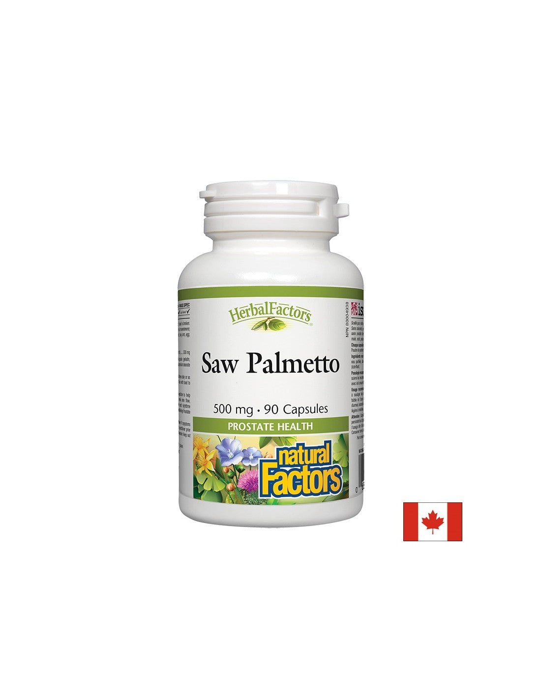 Saw Palmetto 500 mg - 90 capsules - Nutra Best Europe