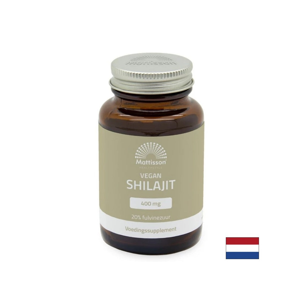 Shilajit - Energy, Endurance and Cellular Recovery, 400 mg x 60 capsules - Nutra Best Europe