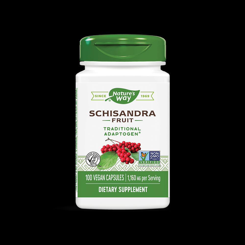 Schisandra Fruit 580 mg - 100 capsules - Nutra Best Europe