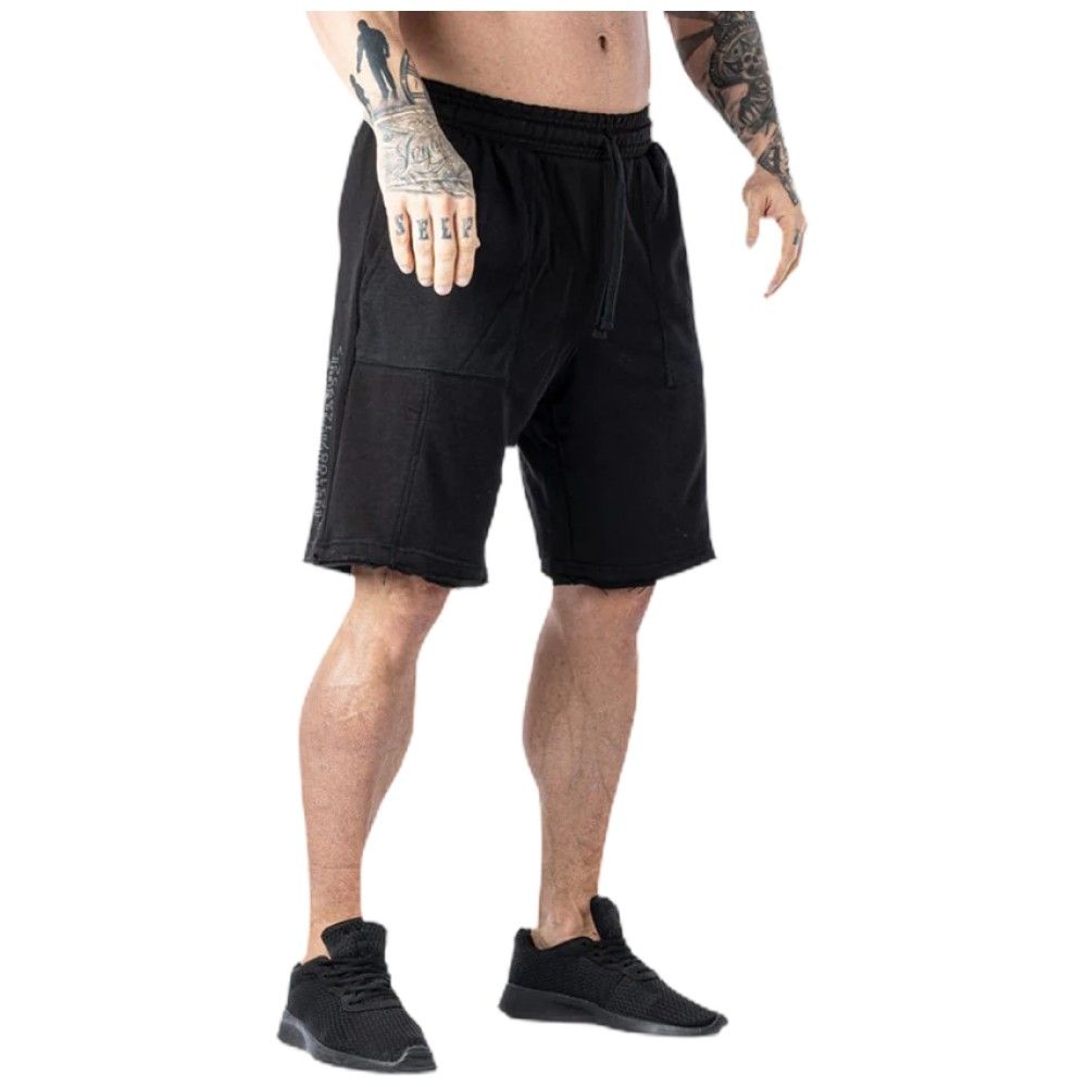 Legal Power Shorts Barcode Ottomix Knitted Rain Mesh / Training shorts / Black - Nutra Best Europe