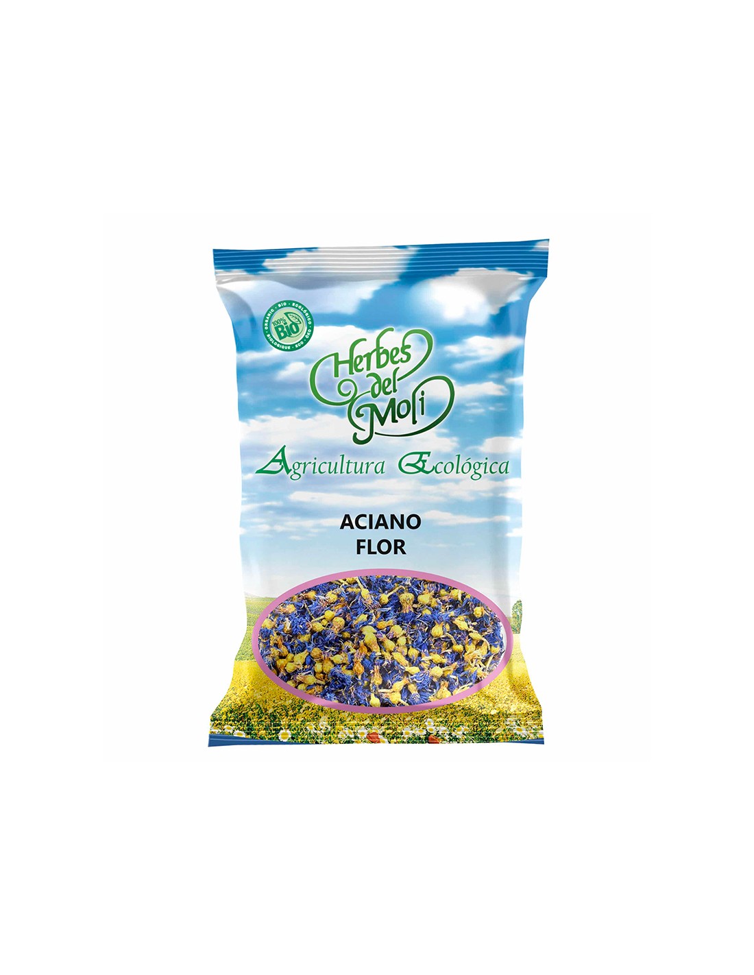 Blue cornflower (color), BIO, 10 g - Nutra Best Europe