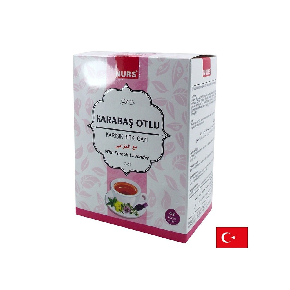 Mixed herbal tea with French lavender - against stress and insomnia, 42 filter bags - Nutra Best Europe