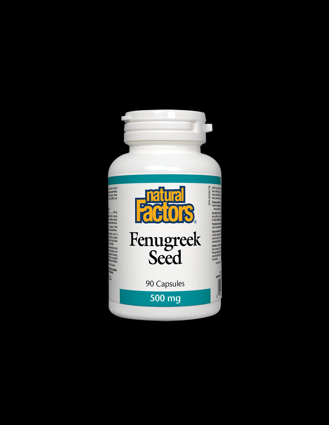 Fenugreek Seed 500 mg - 90 capsules - Nutra Best Europe