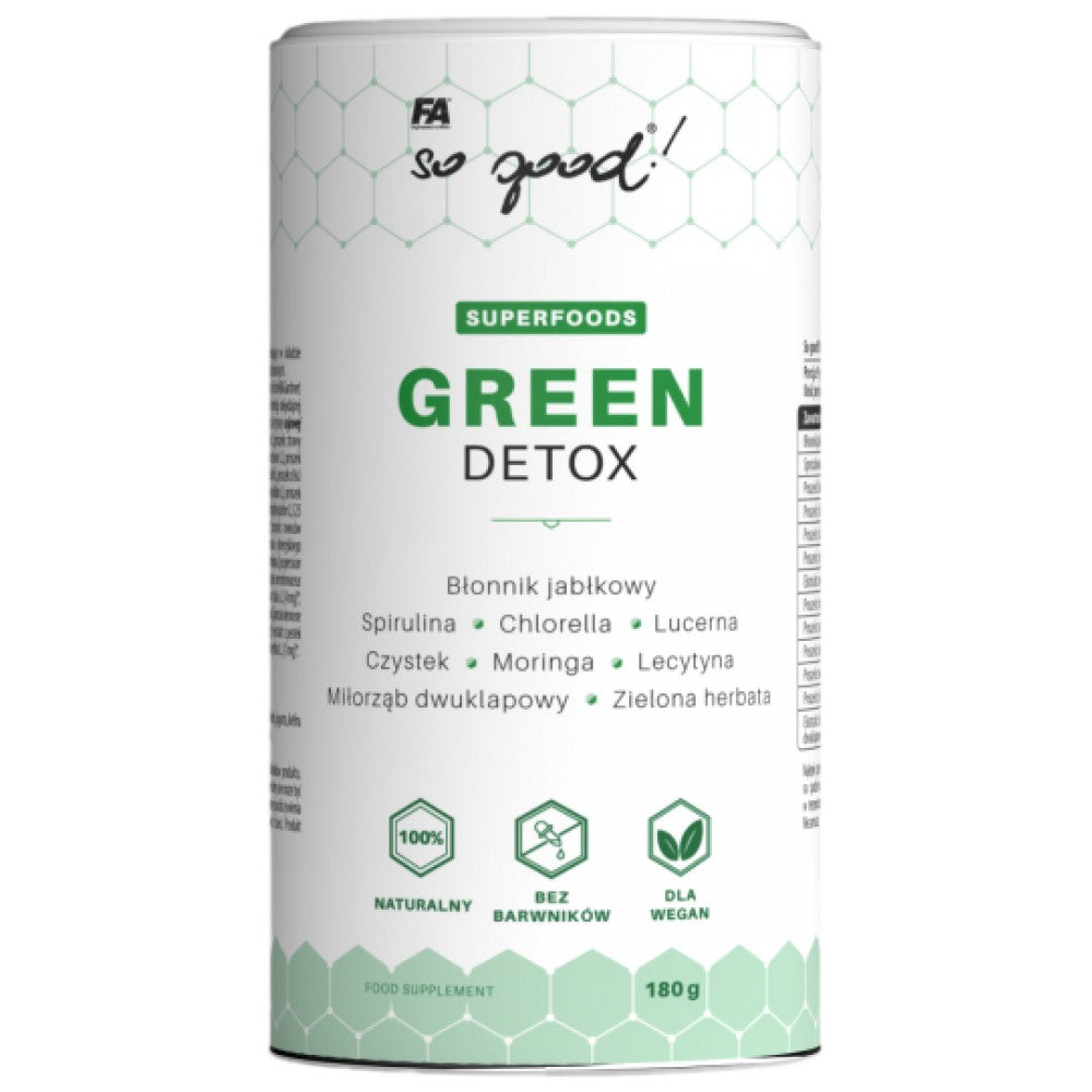 Green Detox / So Good Superfoods 180 grams - Nutra Best Europe