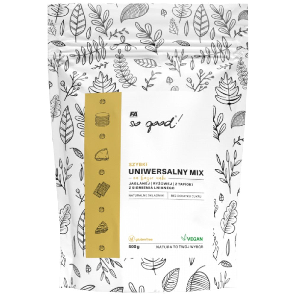 Universal Mix / Quick Baking | Exp 31.01.2021 500 grams - Nutra Best Europe