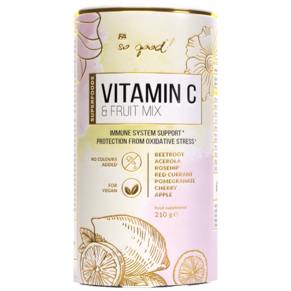 Vitamin C & Fruit Mix | So Good! Series - 210 grams - Nutra Best Europe
