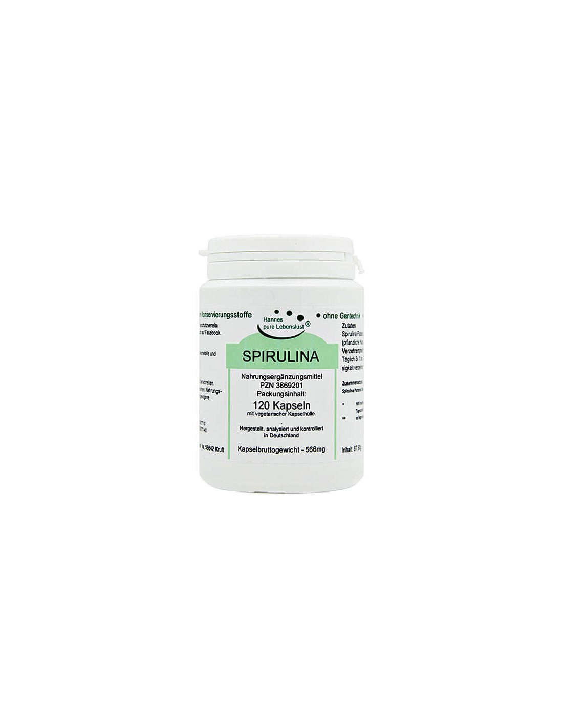 Spirulina / Spirulina, 120 capsules - Nutra Best Europe