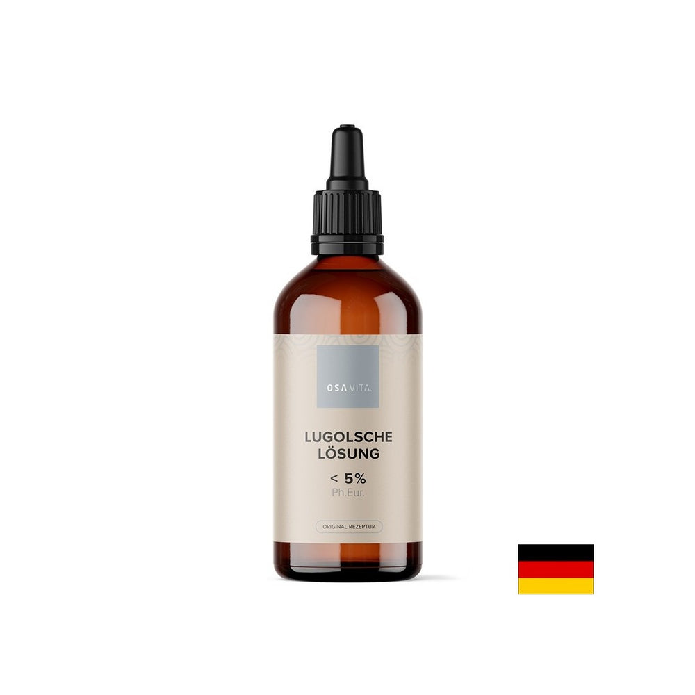 Lugol's solution 5%, 100 ml - Nutra Best Europe