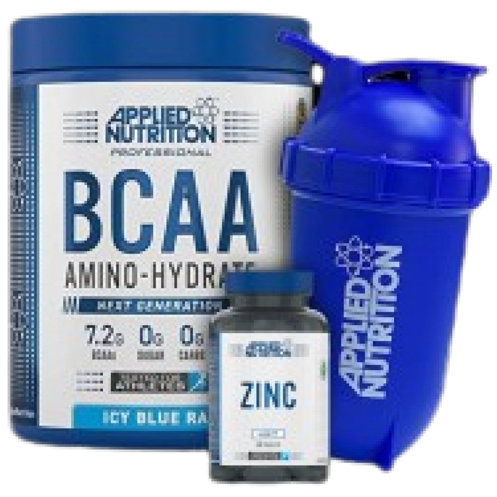 Applied BCAA Amino-Hydrate | + Applied Zinc and Bullet Shaker FREE - Nutra Best Europe