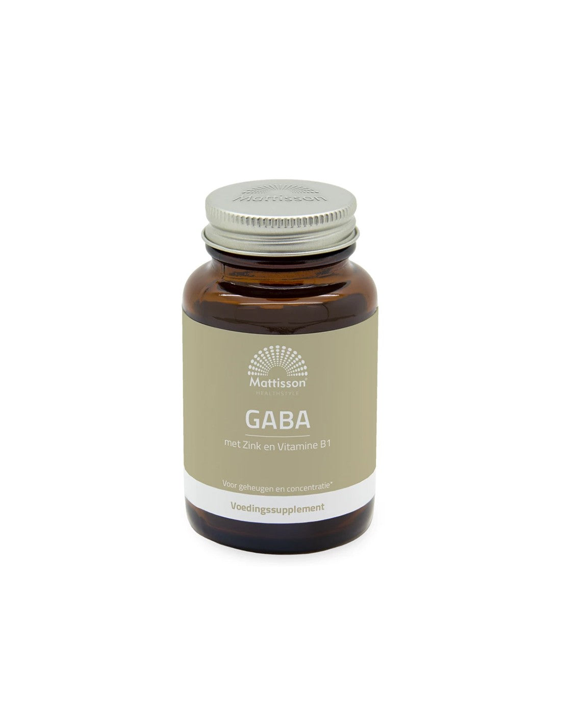 Stress and good mood - GABA 1000 mg + Zinc and Vitamin B1, 60 tablets - Nutra Best Europe