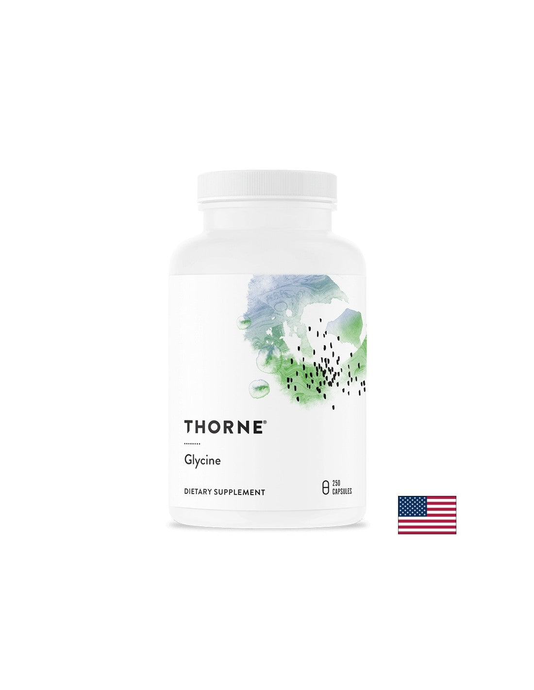 Stress and good mood - Glycine (Glycine), 500 mg x 250 capsules - Nutra Best Europe