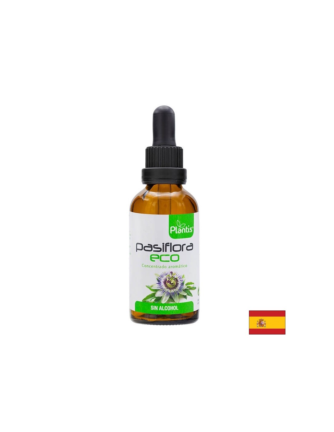 Stress and good mood - Passiflora (tincture without alcohol) Plantis x 50 ml drops - Nutra Best Europe