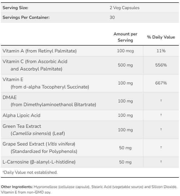 Wrinkle Rescue™ - 60 capsules - Nutra Best Europe
