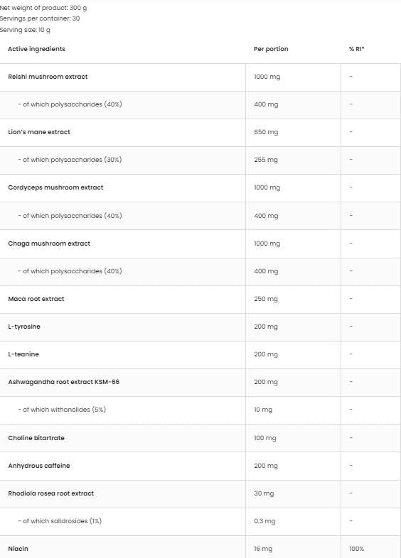 No More Coffee | Extreme 300 grams - Nutra Best Europe