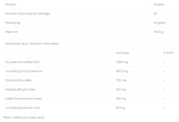 Flex Pak - 90 capsules - Nutra Best Europe