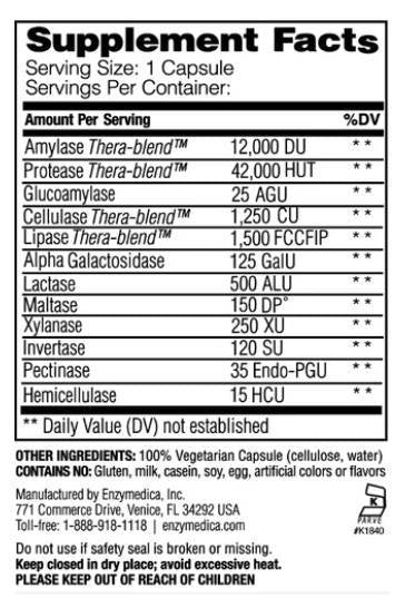 Digest - 240 capsules - Nutra Best Europe