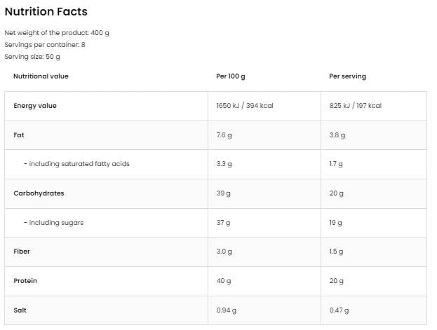 Delicious Shake 400 grams - Nutra Best Europe