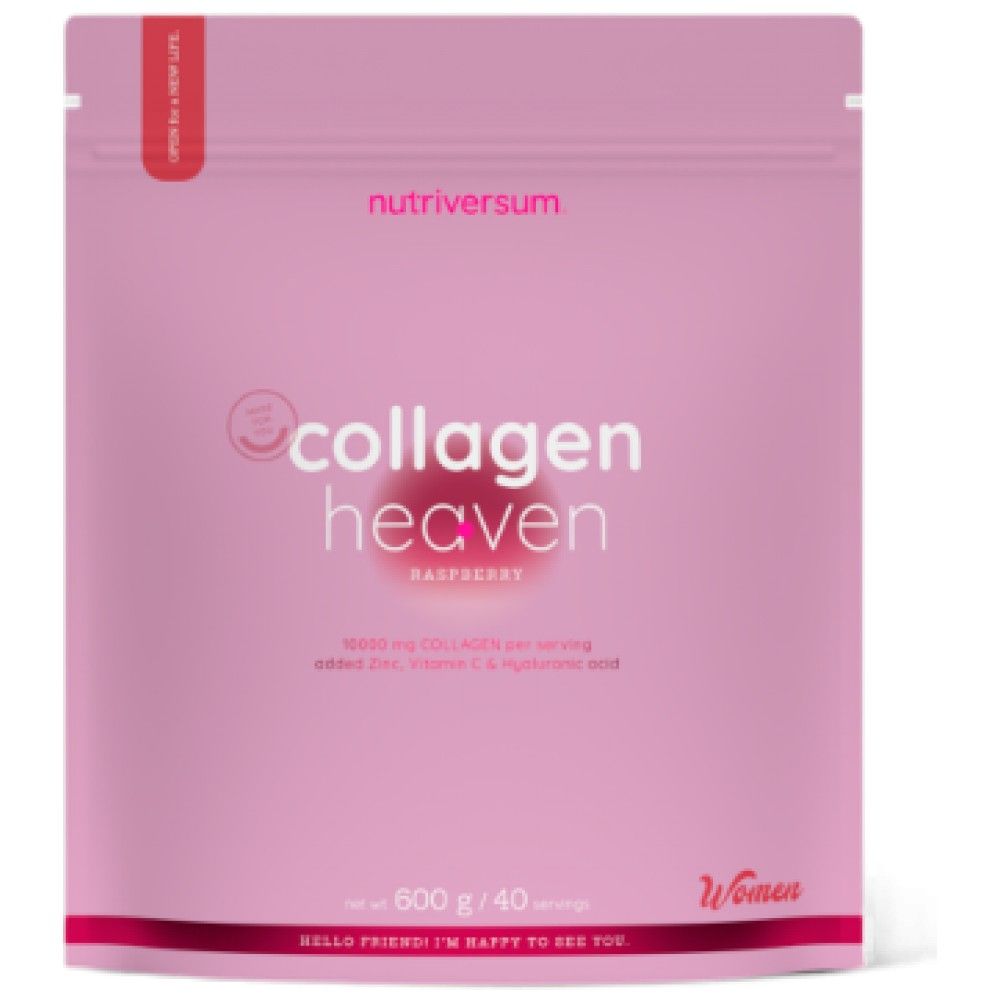Collagen Heaven | added Zinc, Vitamin C and Hyaluronic Acid - 600 grams - Nutra Best Europe