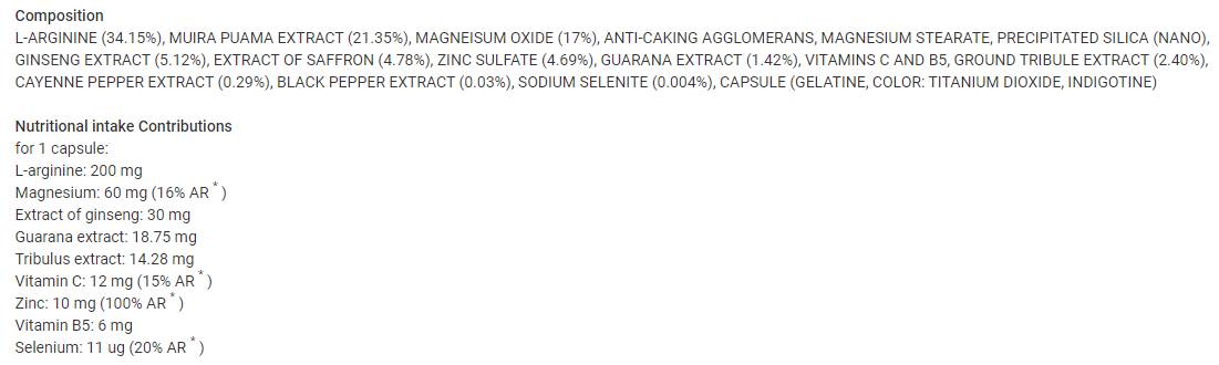 ChronoErect Caps | Sexual Performance - 16 capsules - Nutra Best Europe