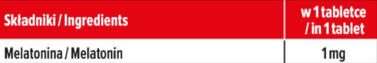 Melatonin 1 mg - 300 Tablets - Nutra Best Europe