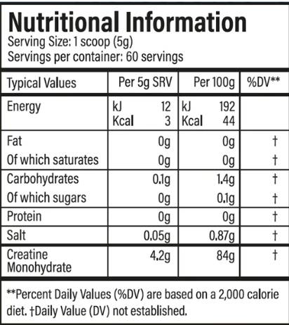 JP Creatine | Different Flavors - 300 grams - Nutra Best Europe