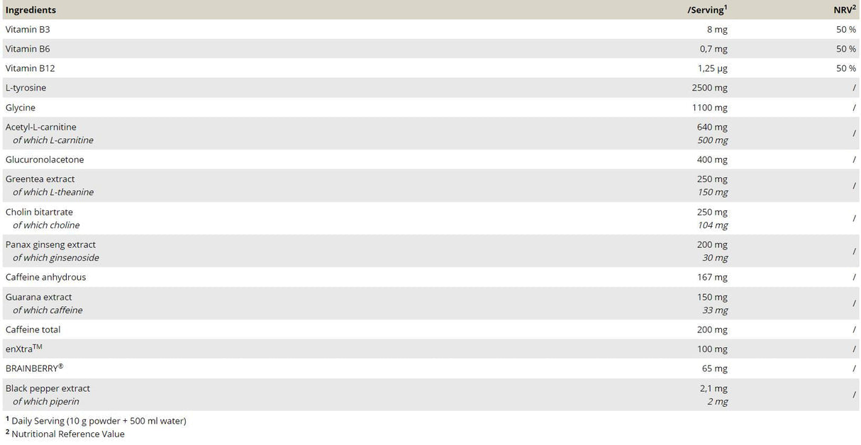 Buffed eSports Booster - 400 grams - Nutra Best Europe