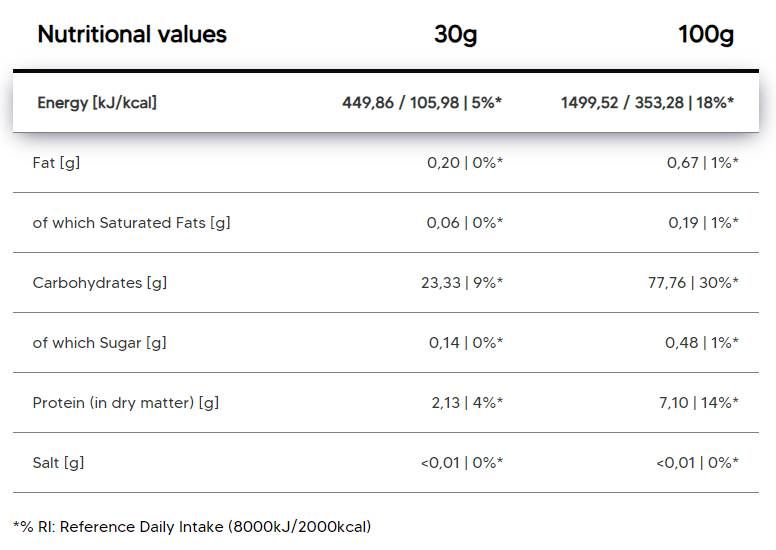 Cream of Rice | Complex Carbohydrate - 2500 grams - Nutra Best Europe