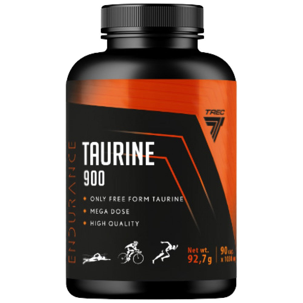 Taurine 900 | Endurance - 90 capsules - Nutra Best Europe