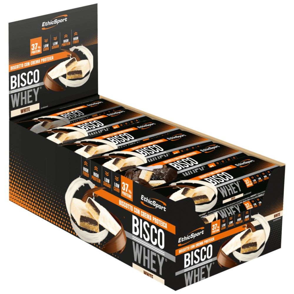 BISCO WHEY High Protein Bar - 24 x 40 grams - Nutra Best Europe