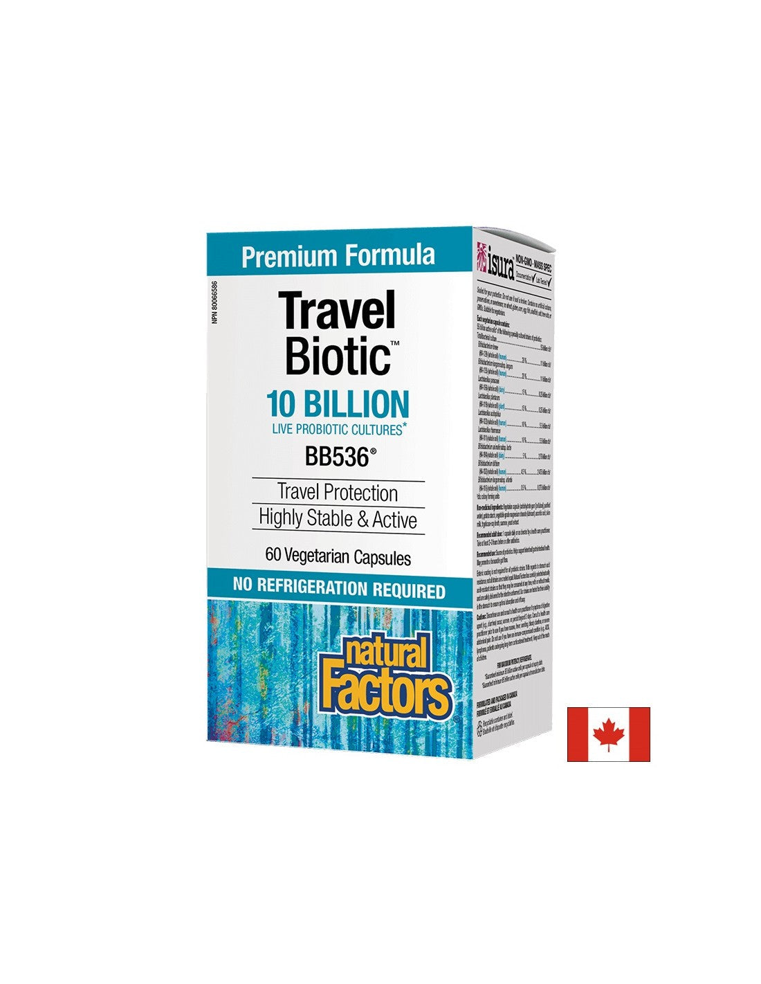 Travel Biotic 10 Billion - 60 capsules - Nutra Best Europe