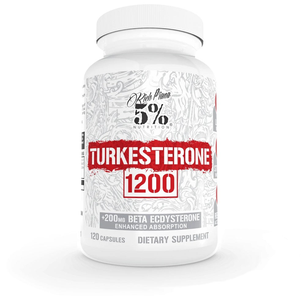 Turkesterone 1200 | with Beta-Ecdysterone & AstraGin - 120 capsules - Nutra Best Europe