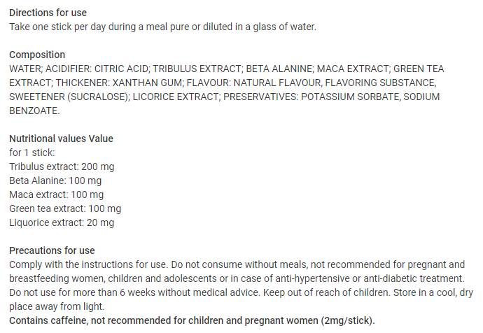 Kamagel | Erection Sticks - 10 Sachets - Nutra Best Europe