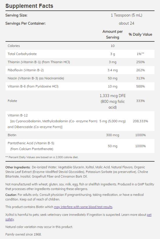 Ultra B-12 Liquid - 118 ml - Nutra Best Europe