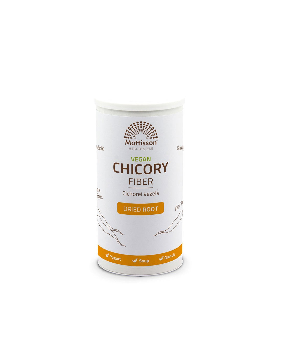 Chicory Root Vegan Fiber 200g Mattisson Healthstyle - Nutra Best Europe