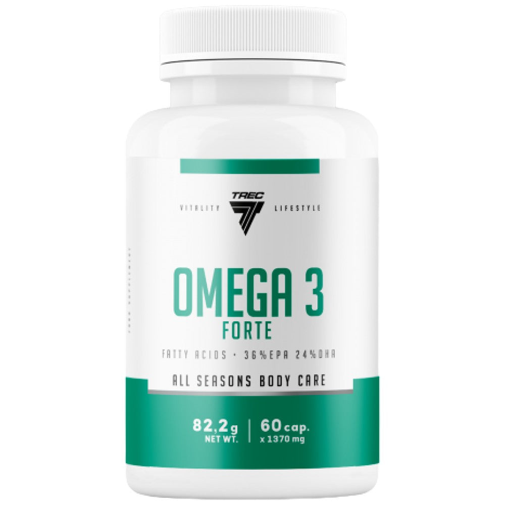 Omega 3 Forte 1000 mg | 60% EPA DHA - 60 Gel capsules - Nutra Best Europe