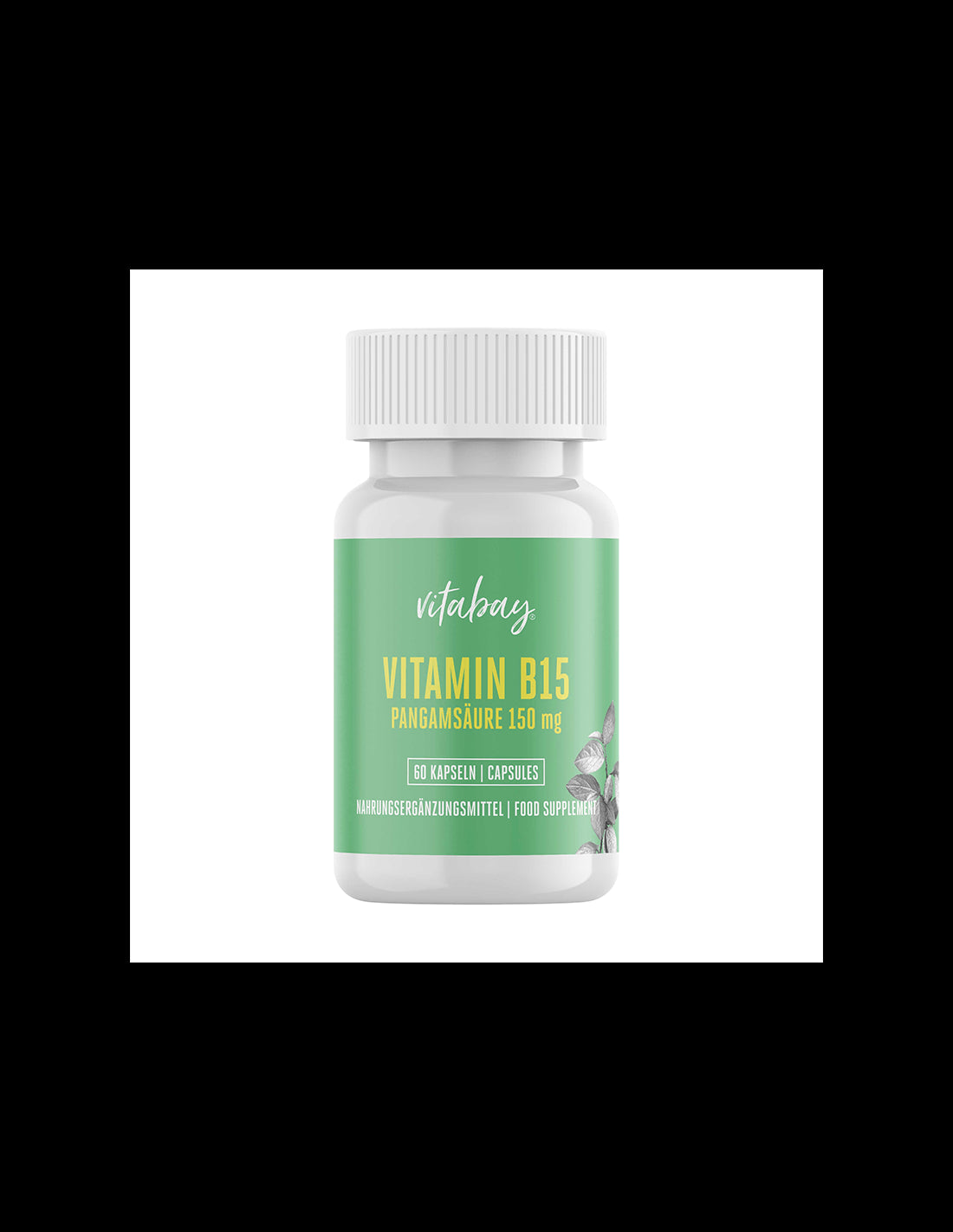 Vitamin B15 / Vitamin B15 (Pangamic acid), 60 capsules - Nutra Best Europe
