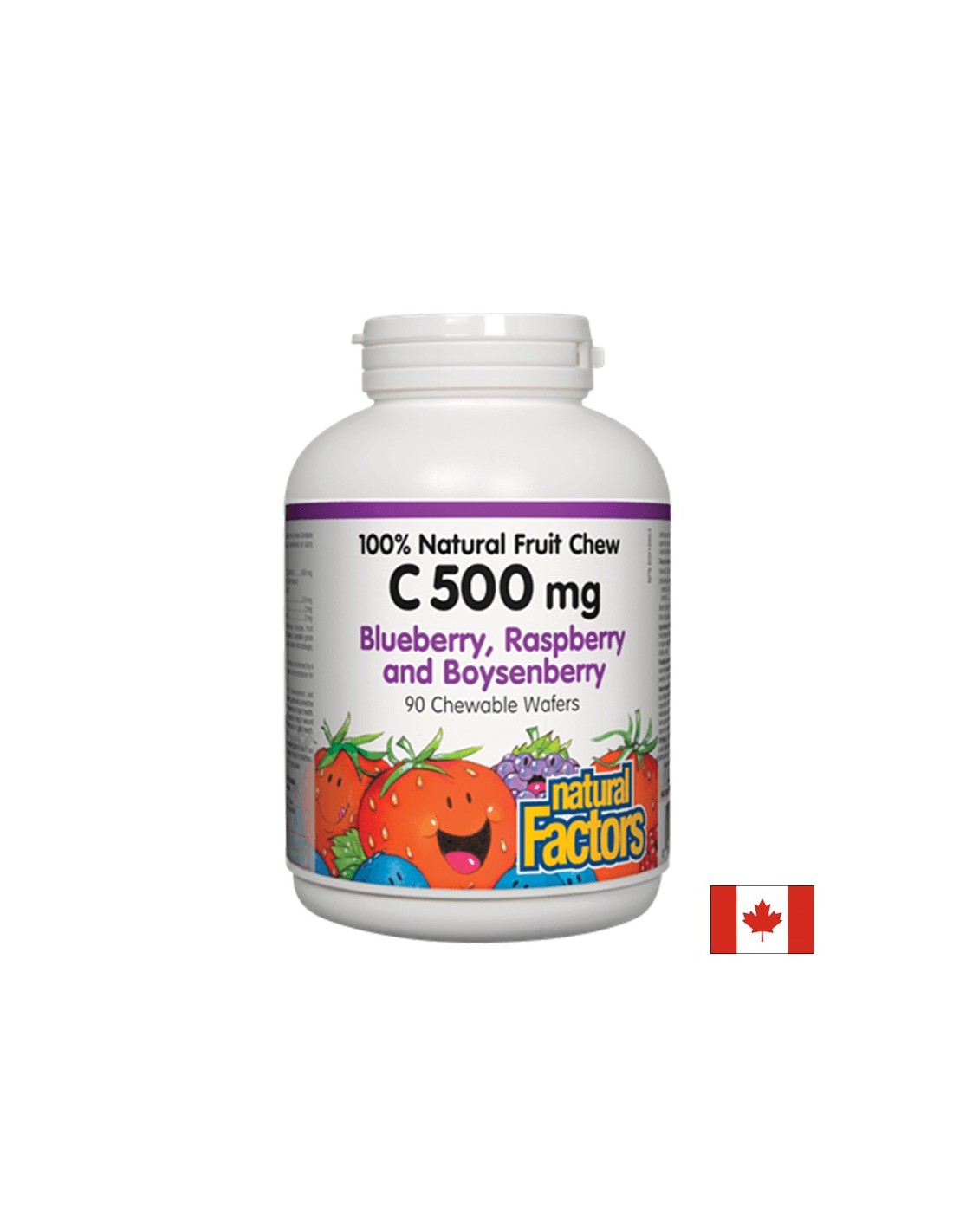 Vitamin C 500 mg - 90 Chewable Tablets - Nutra Best Europe