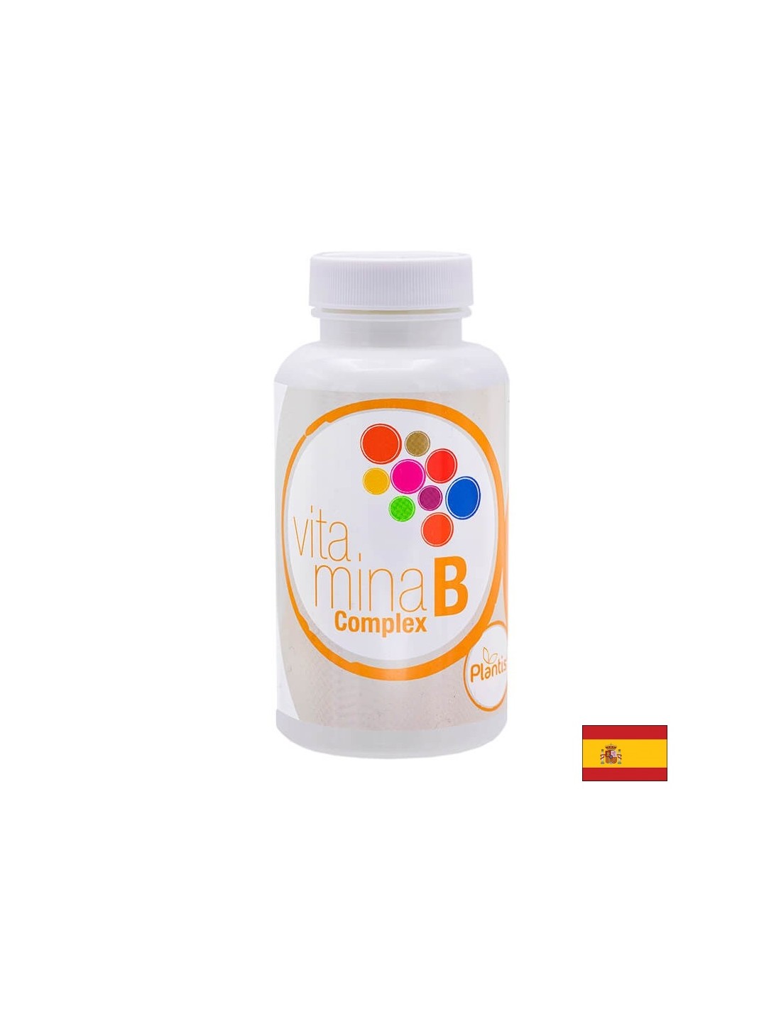 Vitamin B Complex - nervous system and cellular energy - Vitamina B Complex Plantis®, 60 capsules - Nutra Best Europe