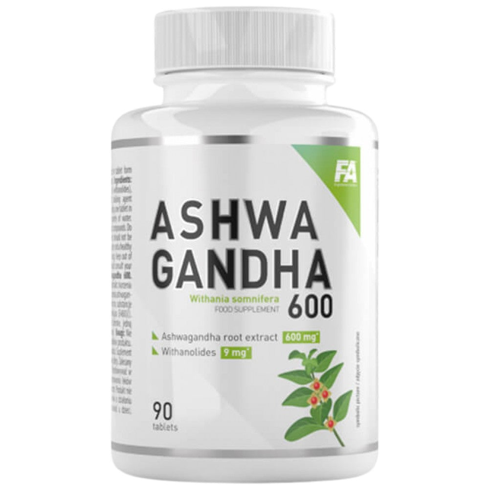 Ashwagandha 600 mg - 90 Tablets - Nutra Best Europe