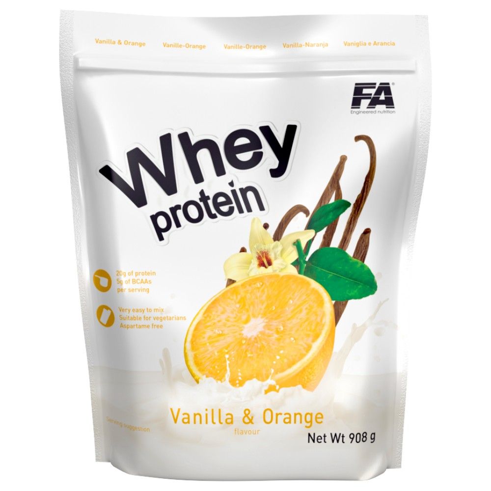 Whey Protein | High-Grade Whey Protein Concentrate - 908 grams - Nutra Best Europe