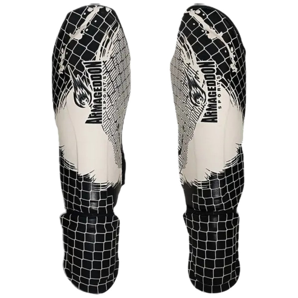Shin Guards - White 2 pcs. - Nutra Best Europe