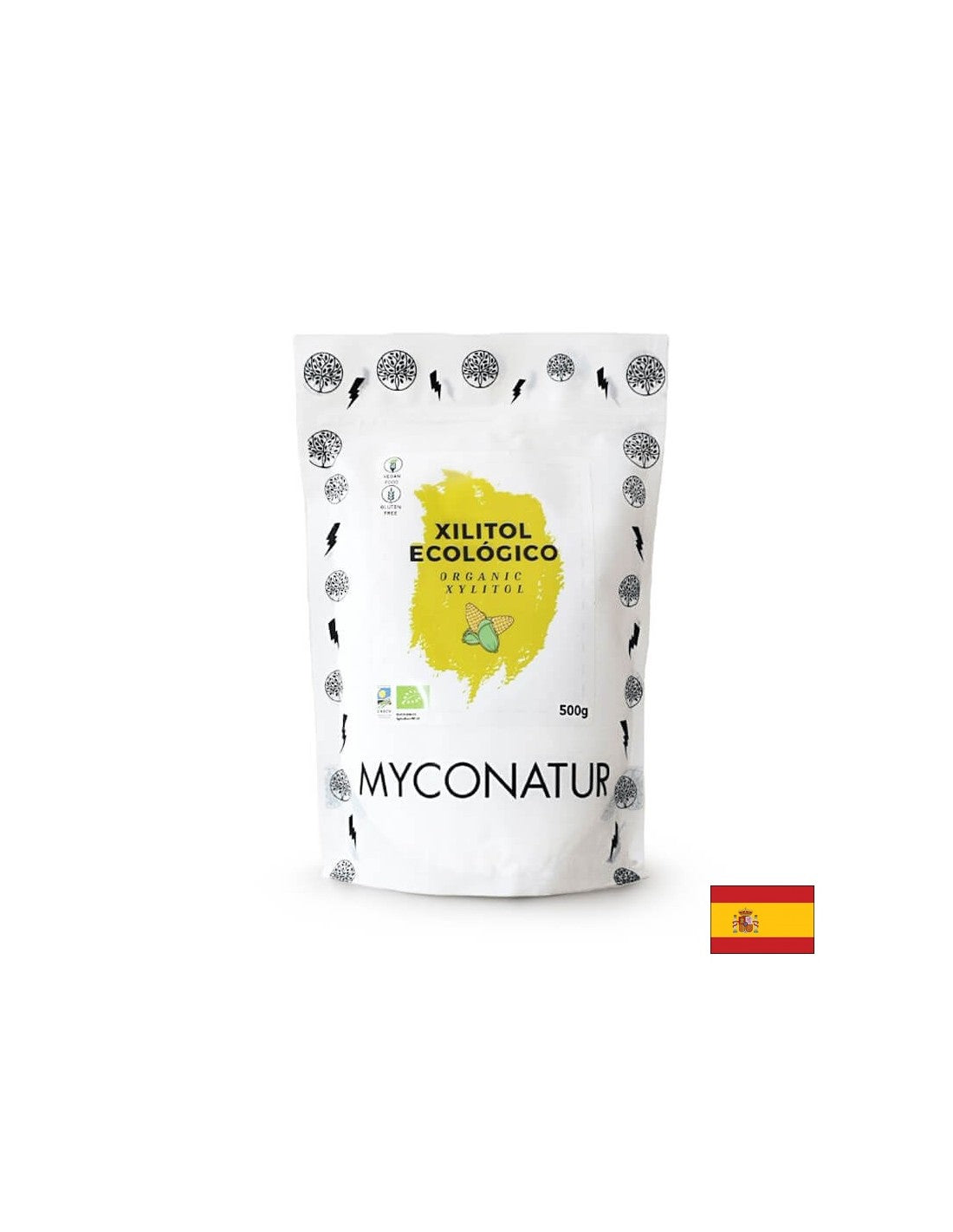 Xylitol, Bio - Bio xylitol, 500 g Myconatur - Nutra Best Europe
