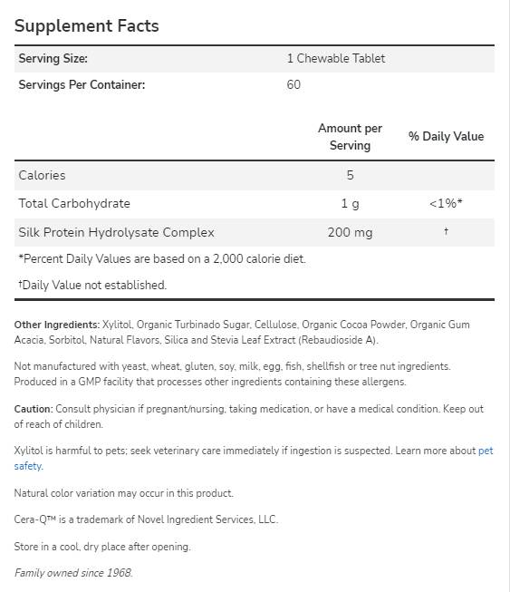 Brain Attention | Healthy Cognitive Function - 60 Chewable Tablets - Nutra Best Europe
